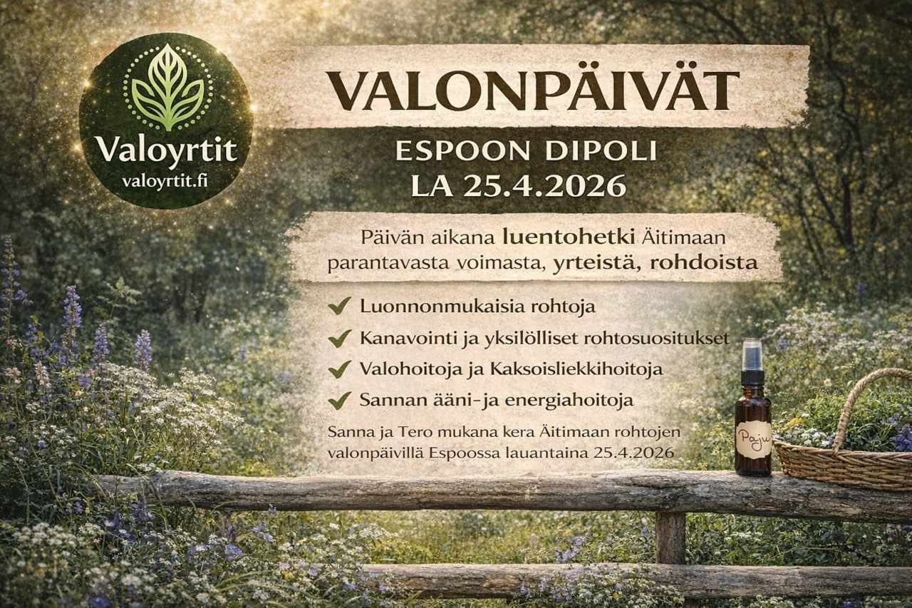 Valoyrtit Valonpäivillä 25.4.2026