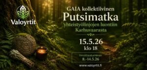 Gaia kollektiivinen putsimatka 15.5.2026