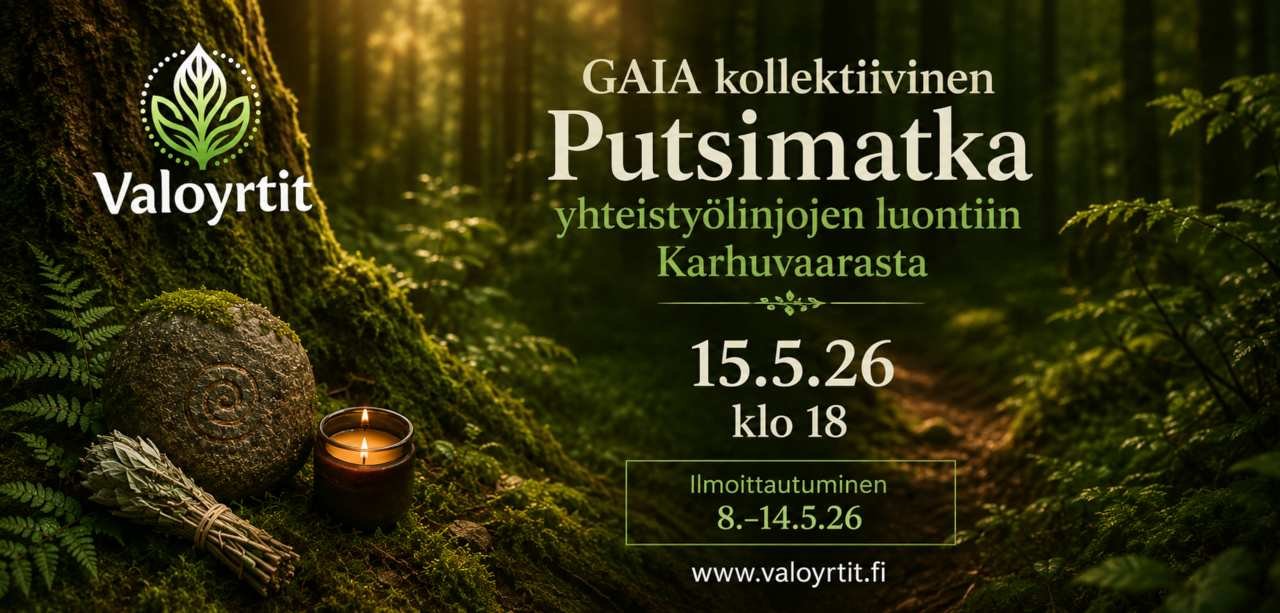 Gaia kollektiivinen putsimatka 15.5.2026