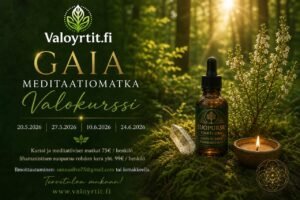GAIA meditaatiomatka Valokurssi kutsuu syvälle Äitimaan ja Aeon Sophian hoitaviin meditaatioihin, voimaantumaan ja eheytymään 🌿🔥